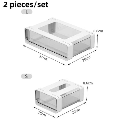 Drawer Storage Box Under Table