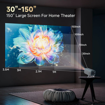 P30 PRO Smart Mini Projector Android 14