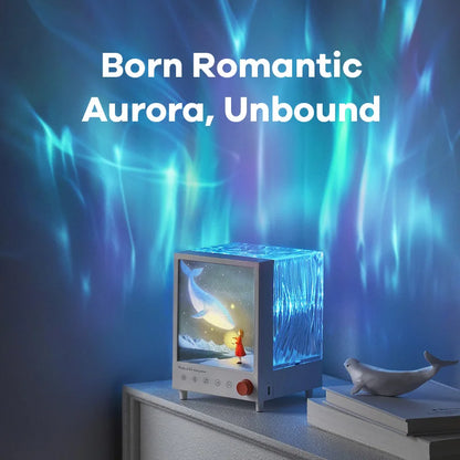 Aurora Box Projector Night Light Bluetooth Ambient Light