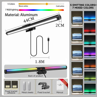 Monitor Light Bar RGB LED Liaht Bar Monitor Screen