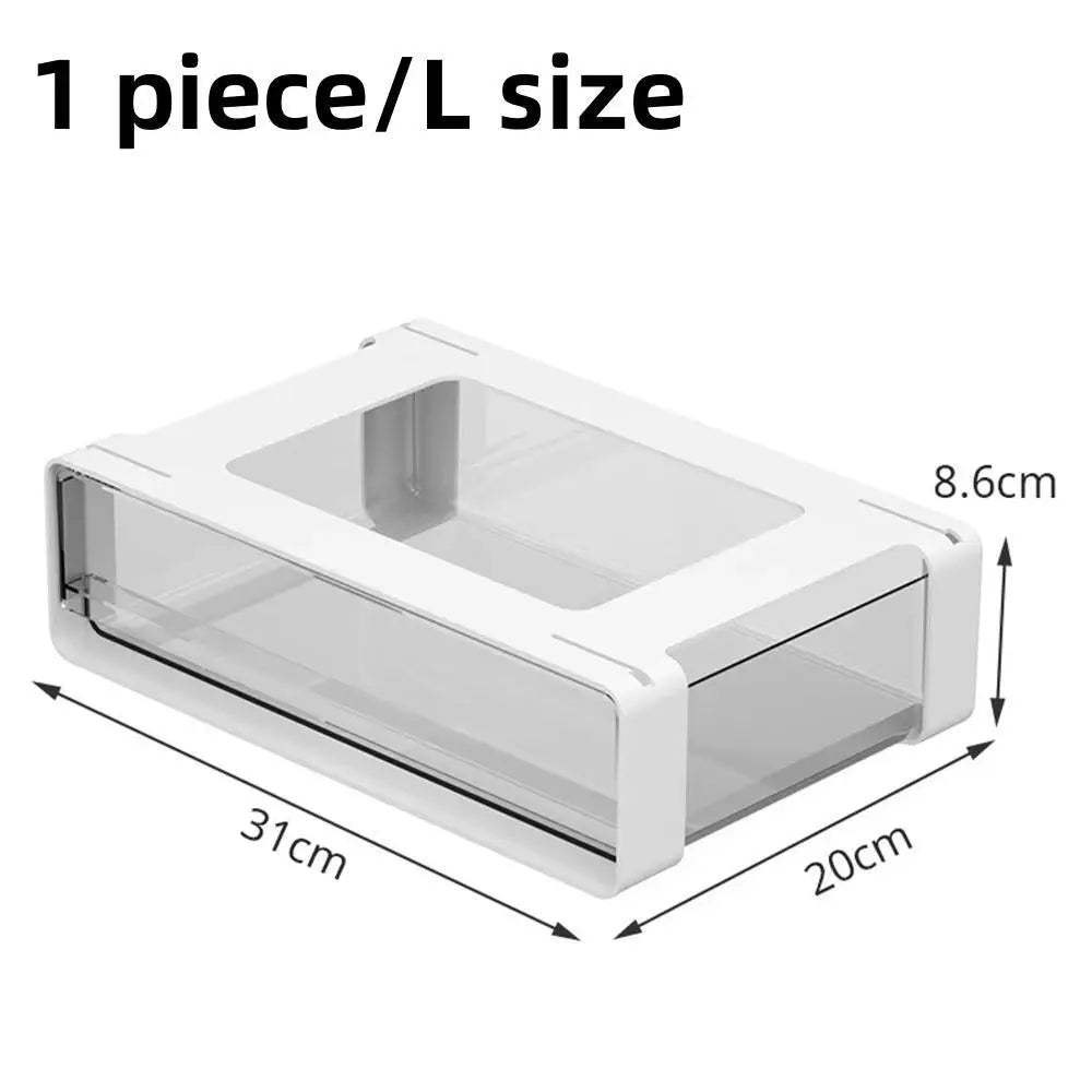 Drawer Storage Box Under Table