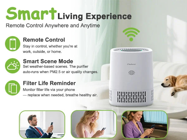 Chuboor Air Purifier for Home Office Bedroom