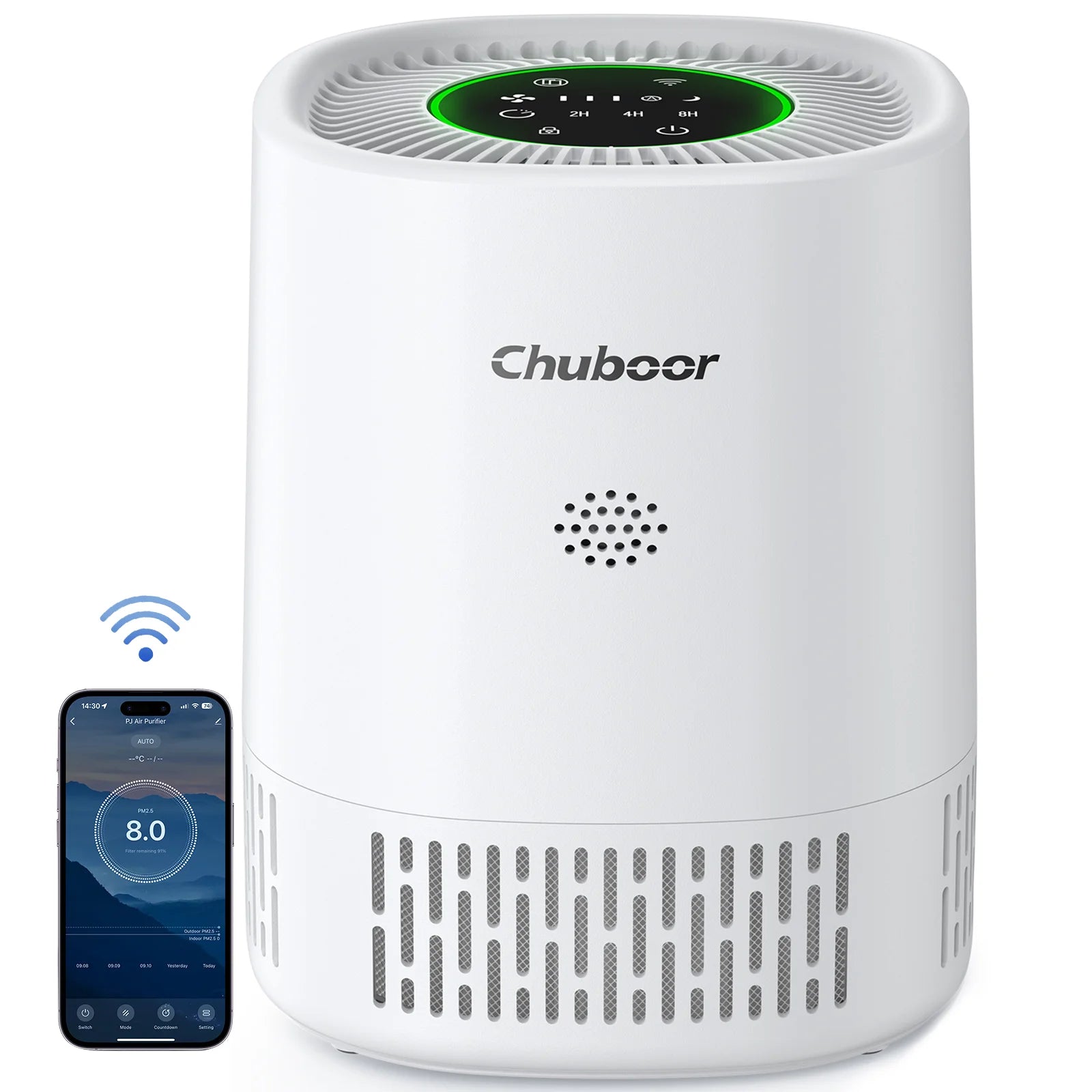 Chuboor Air Purifier for Home Office Bedroom