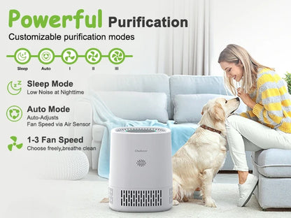 Chuboor Air Purifier for Home Office Bedroom