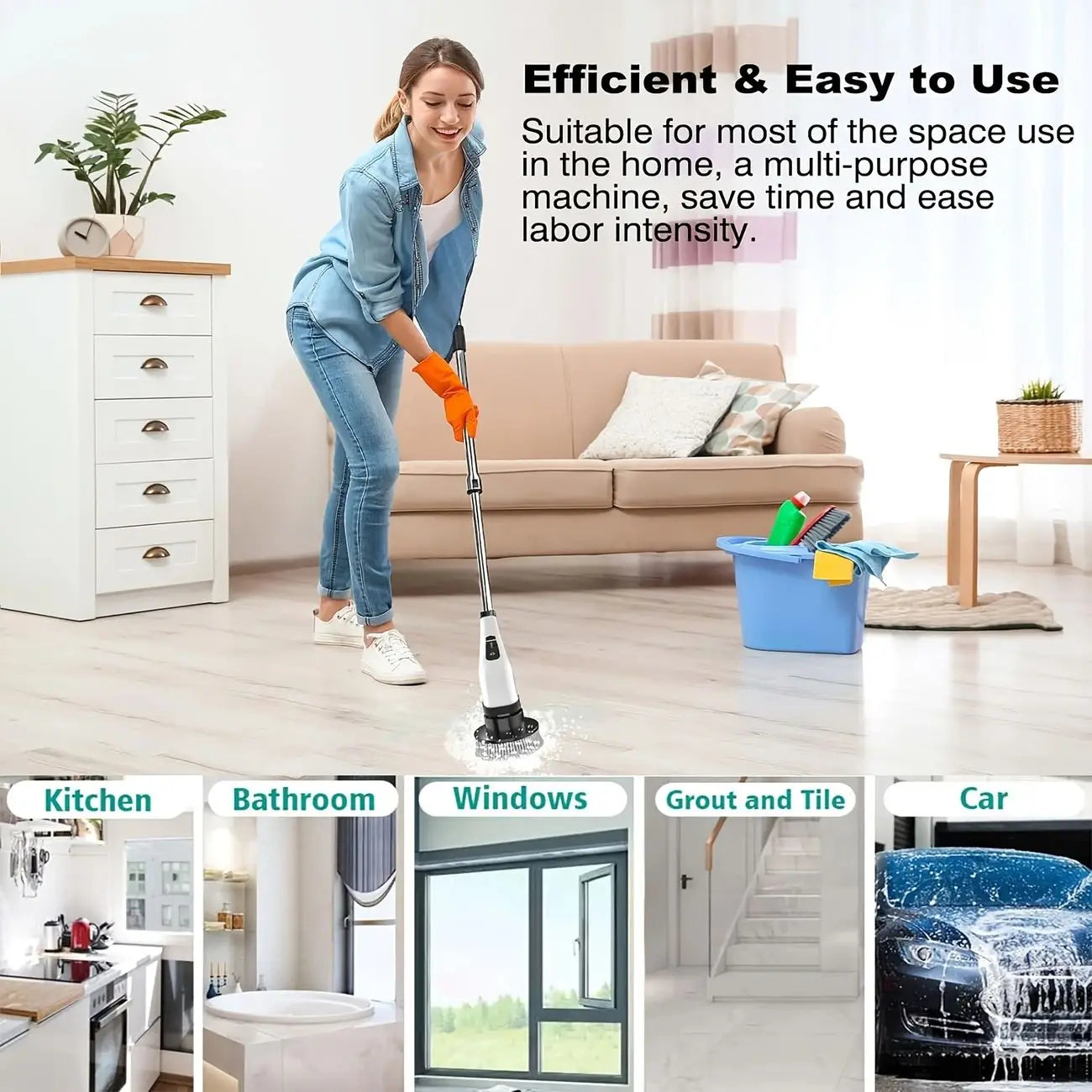 Electric Cleaning Brush Multifunction Tool