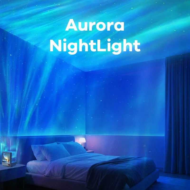 Aurora Box Projector Night Light Bluetooth Ambient Light
