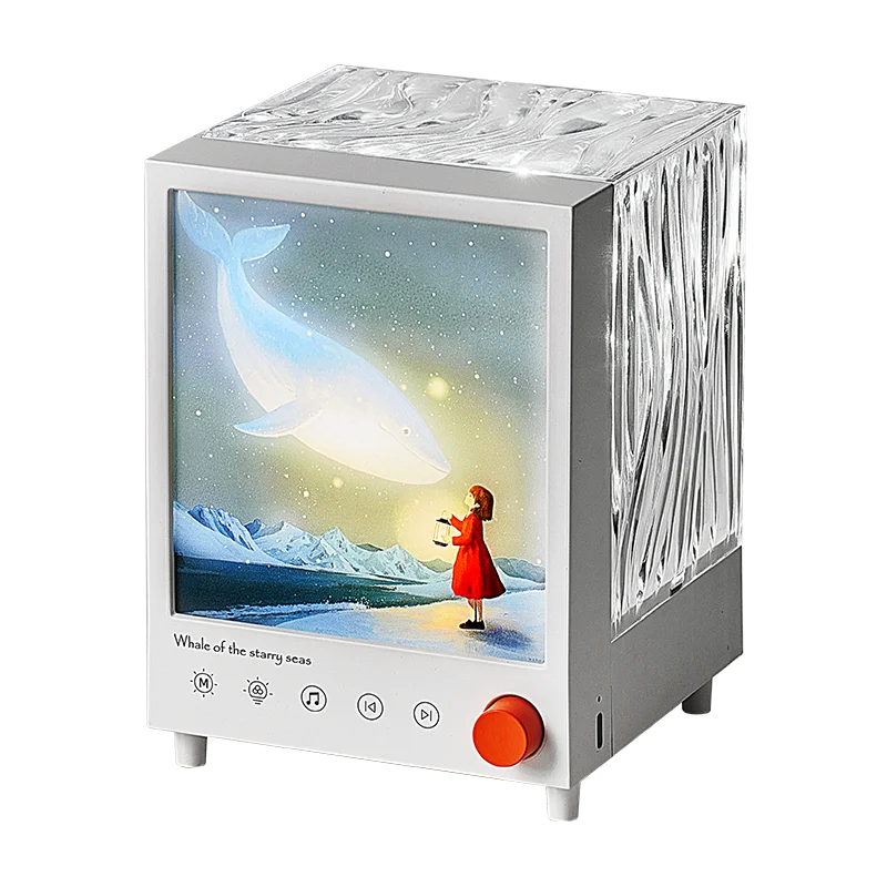 Aurora Box Projector Night Light Bluetooth Ambient Light