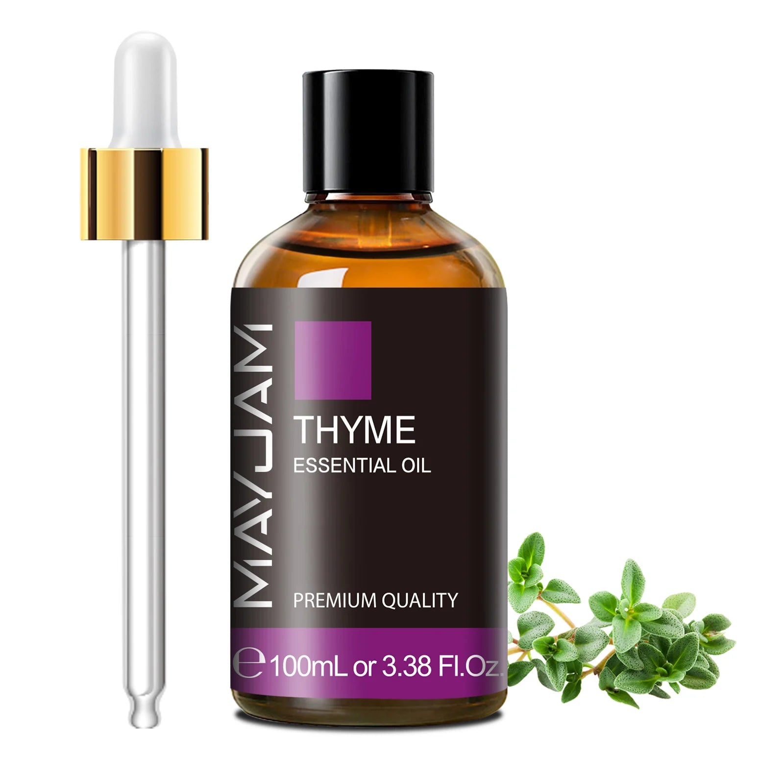 100ML Pure Plant Essential Oil Mint Bergamot Patchouli