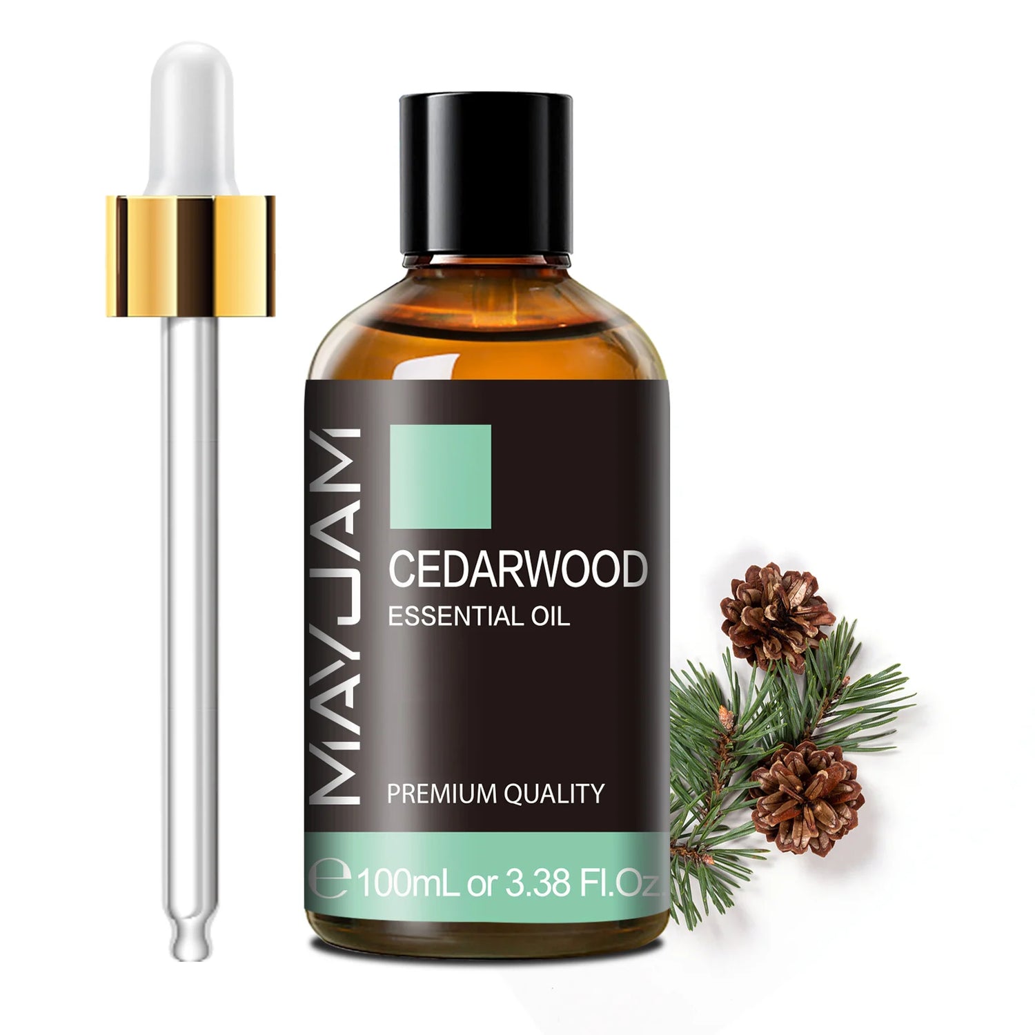 100ML Pure Plant Essential Oil Mint Bergamot Patchouli