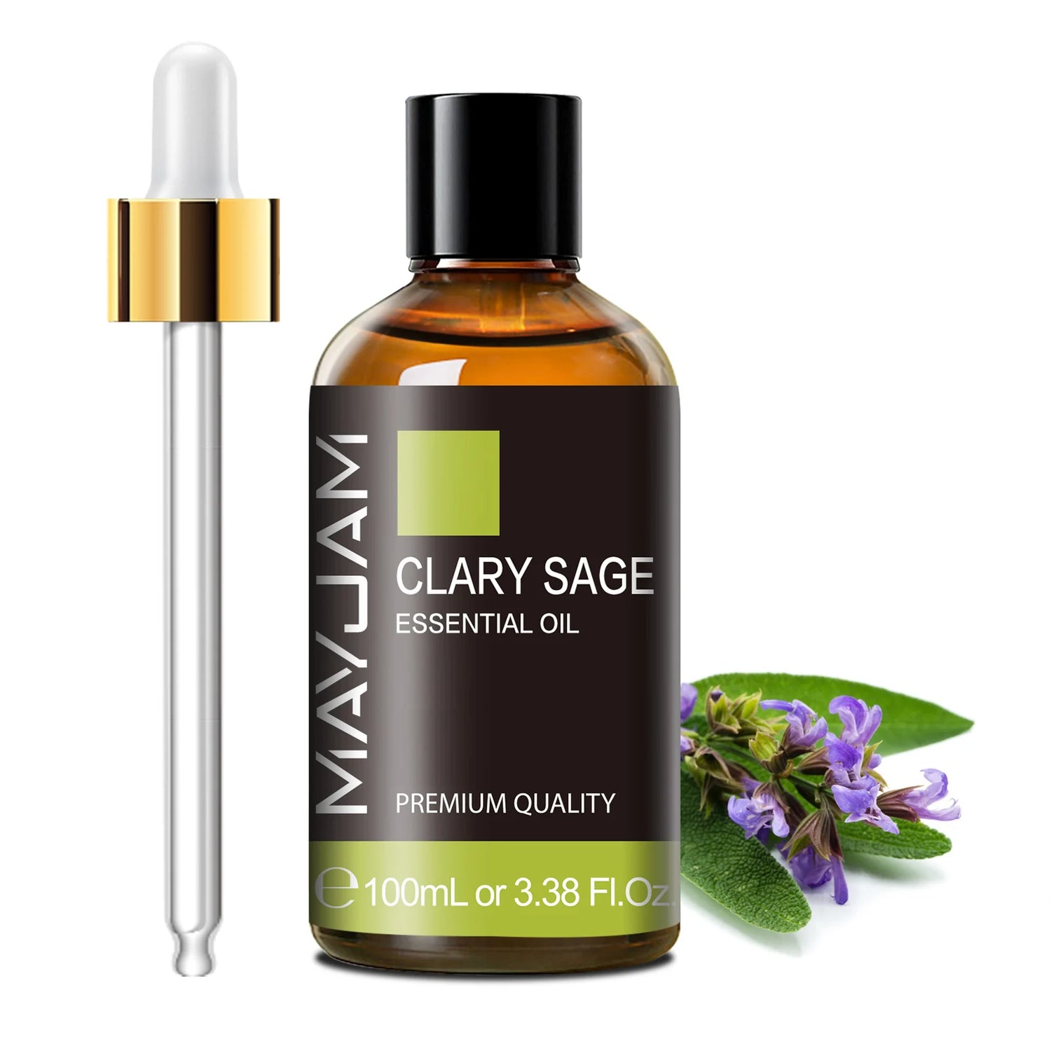 100ML Pure Plant Essential Oil Mint Bergamot Patchouli