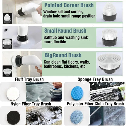 Electric Cleaning Brush Multifunction Tool
