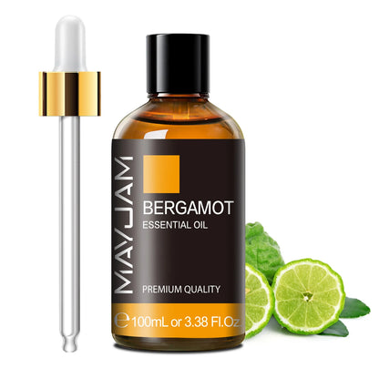 100ML Pure Plant Essential Oil Mint Bergamot Patchouli