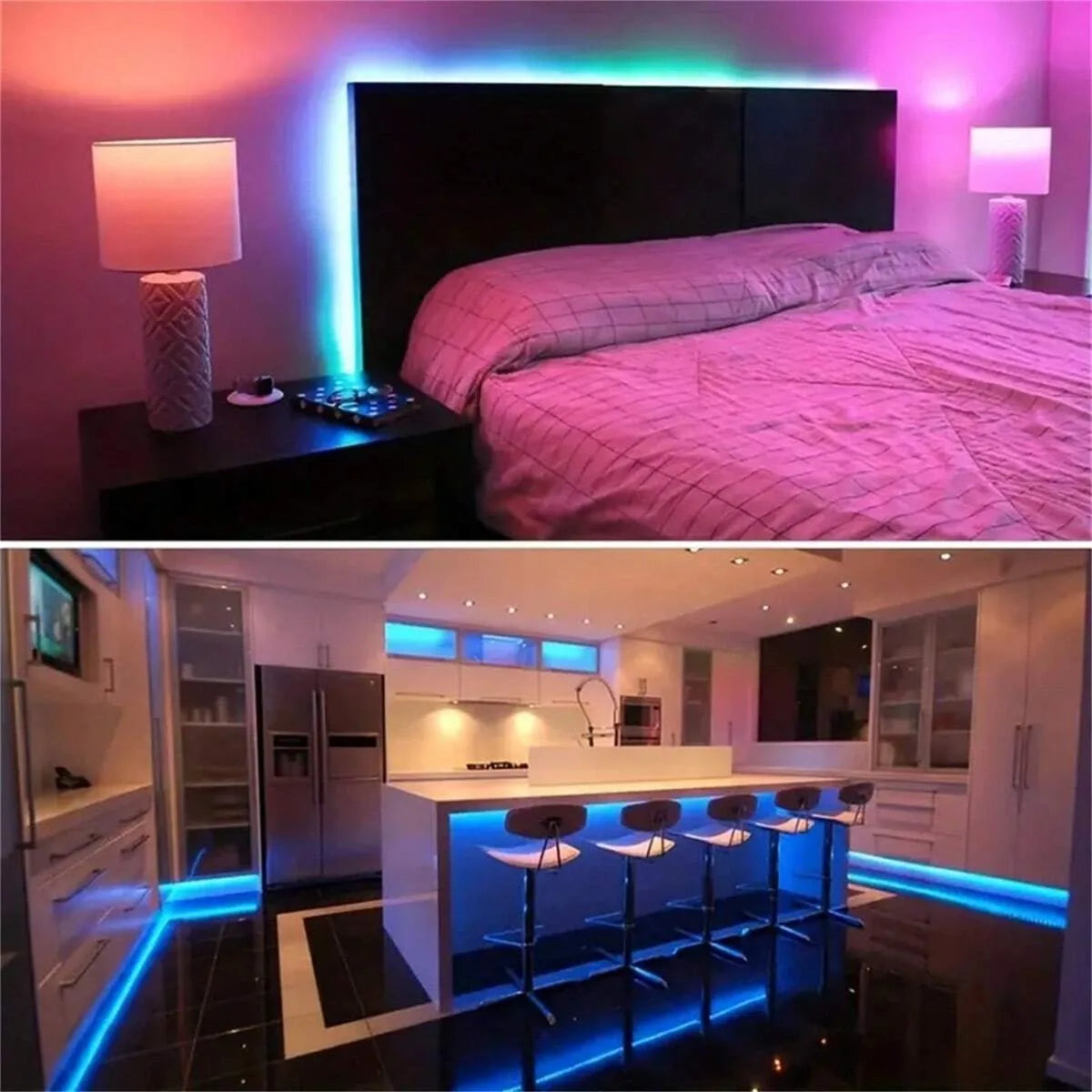RGB USB LED Strip APP with 44 Key Remote Control
