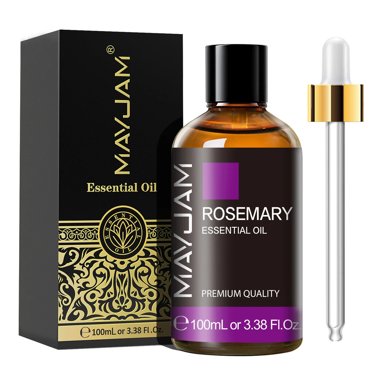 100ML Pure Plant Essential Oil Mint Bergamot Patchouli