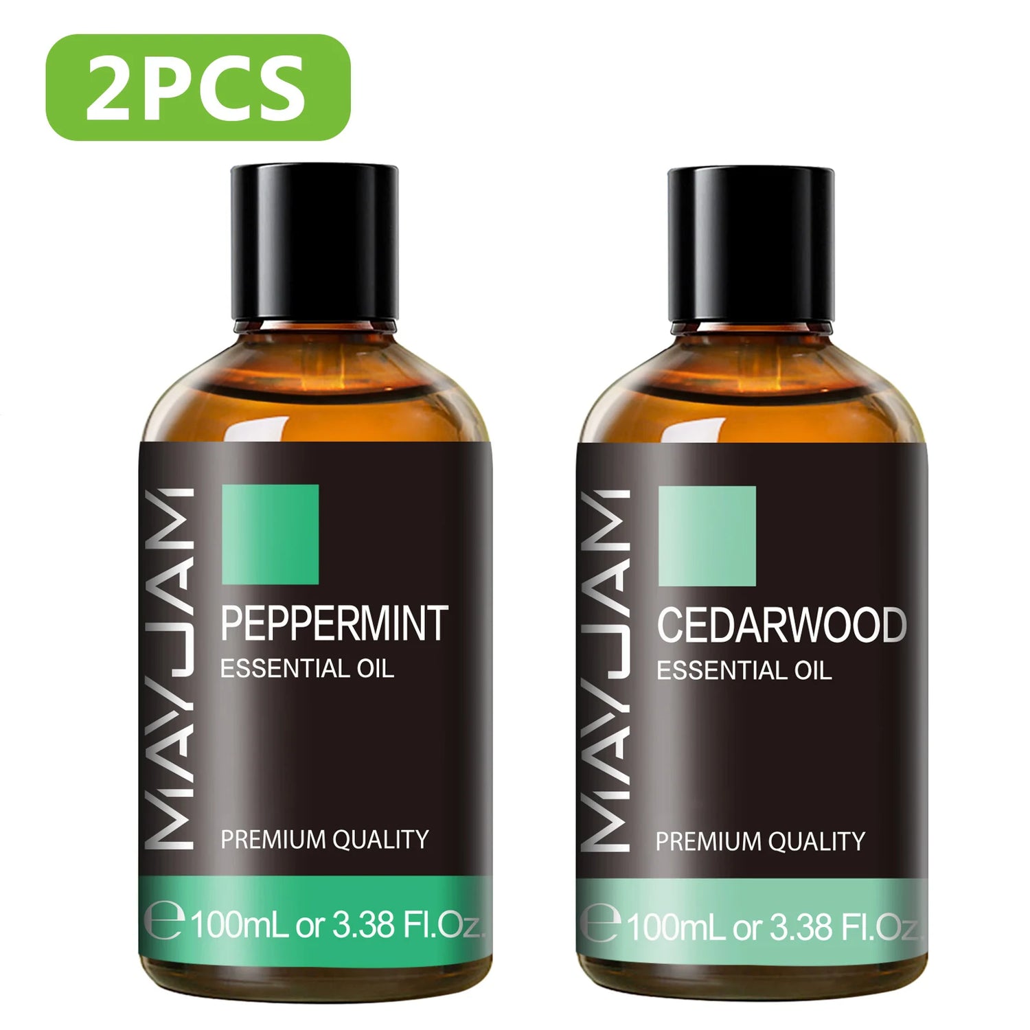 100ML Pure Plant Essential Oil Mint Bergamot Patchouli