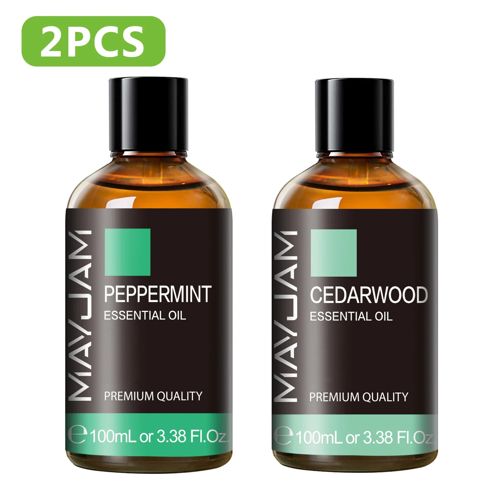 100ML Pure Plant Essential Oil Mint Bergamot Patchouli