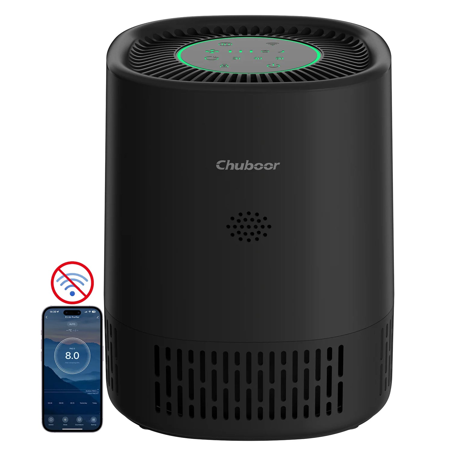 Chuboor Air Purifier for Home Office Bedroom