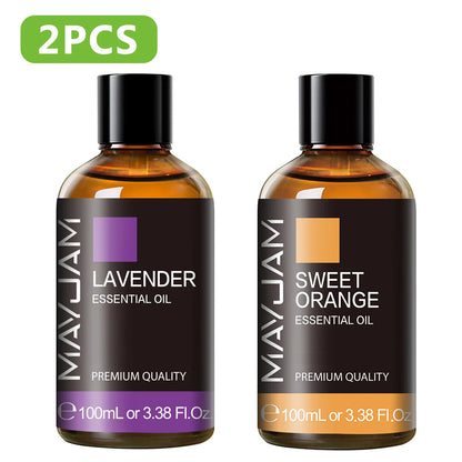 100ML Pure Plant Essential Oil Mint Bergamot Patchouli