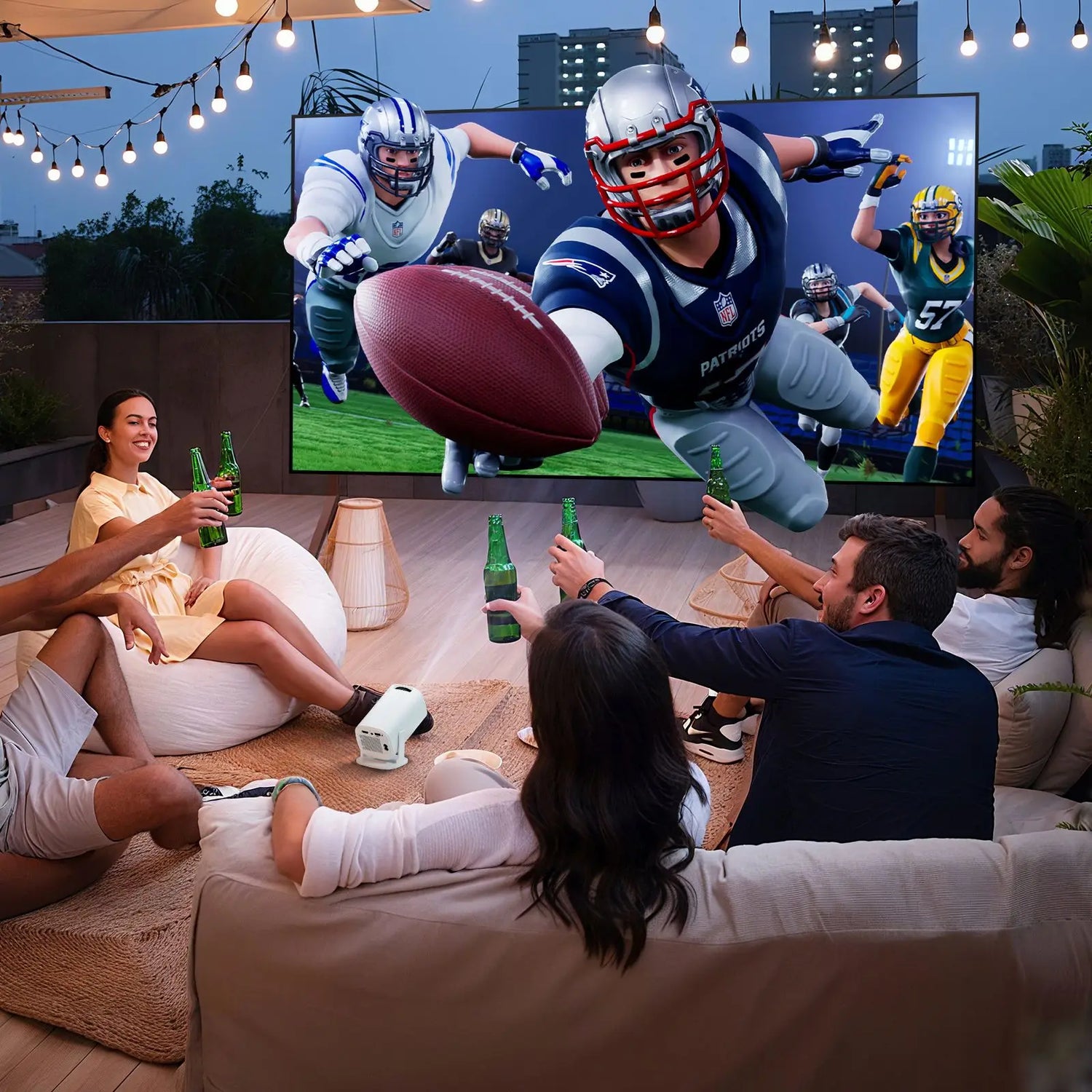 P30 PRO Smart Mini Projector Android 14