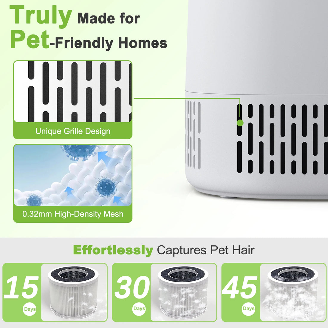 Chuboor Air Purifier for Home Office Bedroom