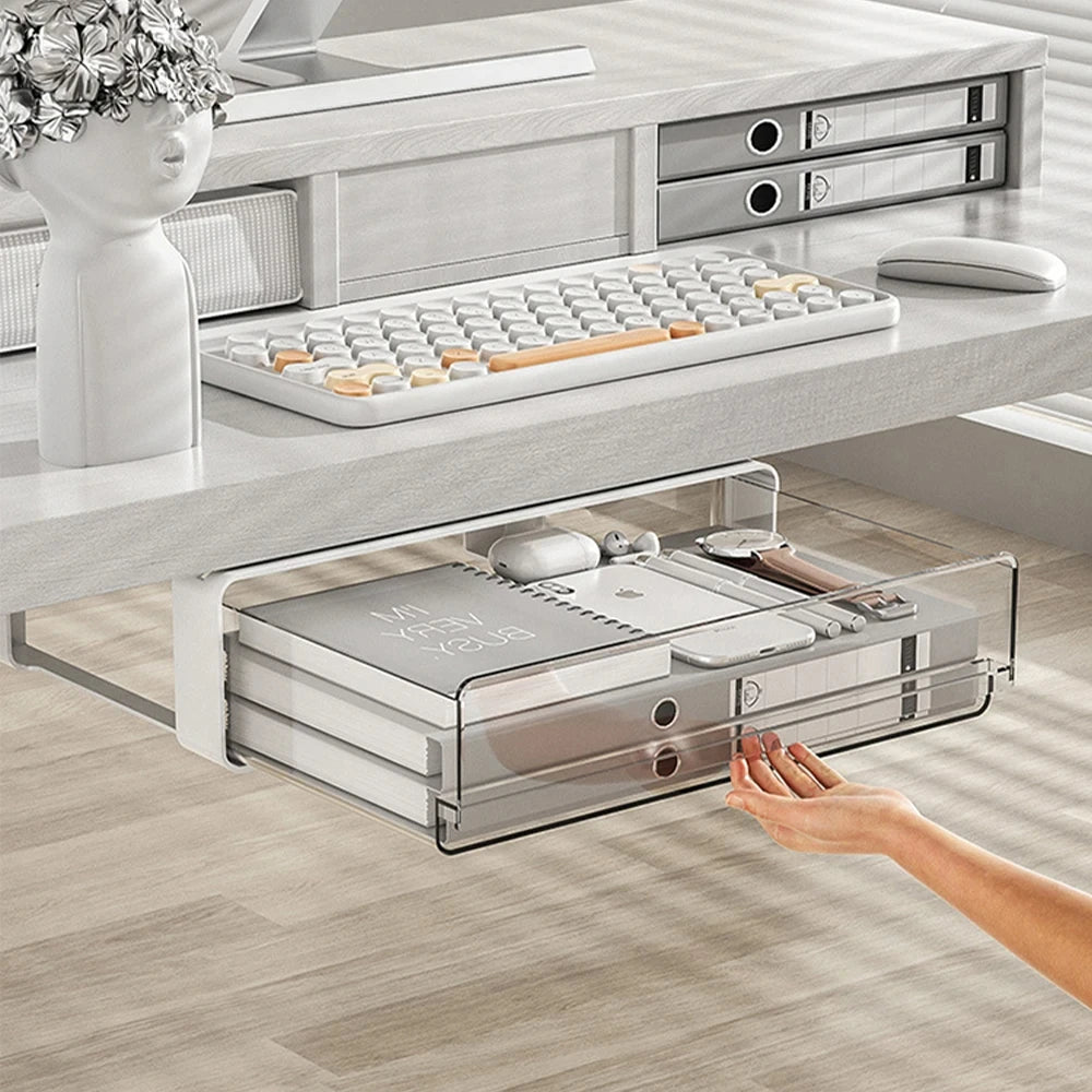 Drawer Storage Box Under Table