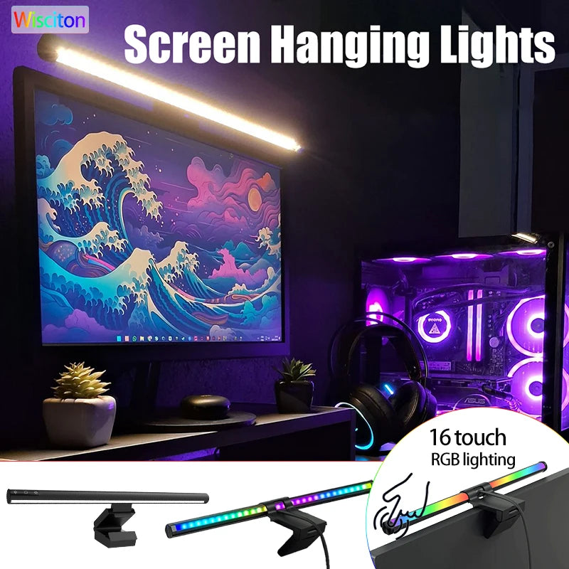 Monitor Light Bar RGB LED Liaht Bar Monitor Screen