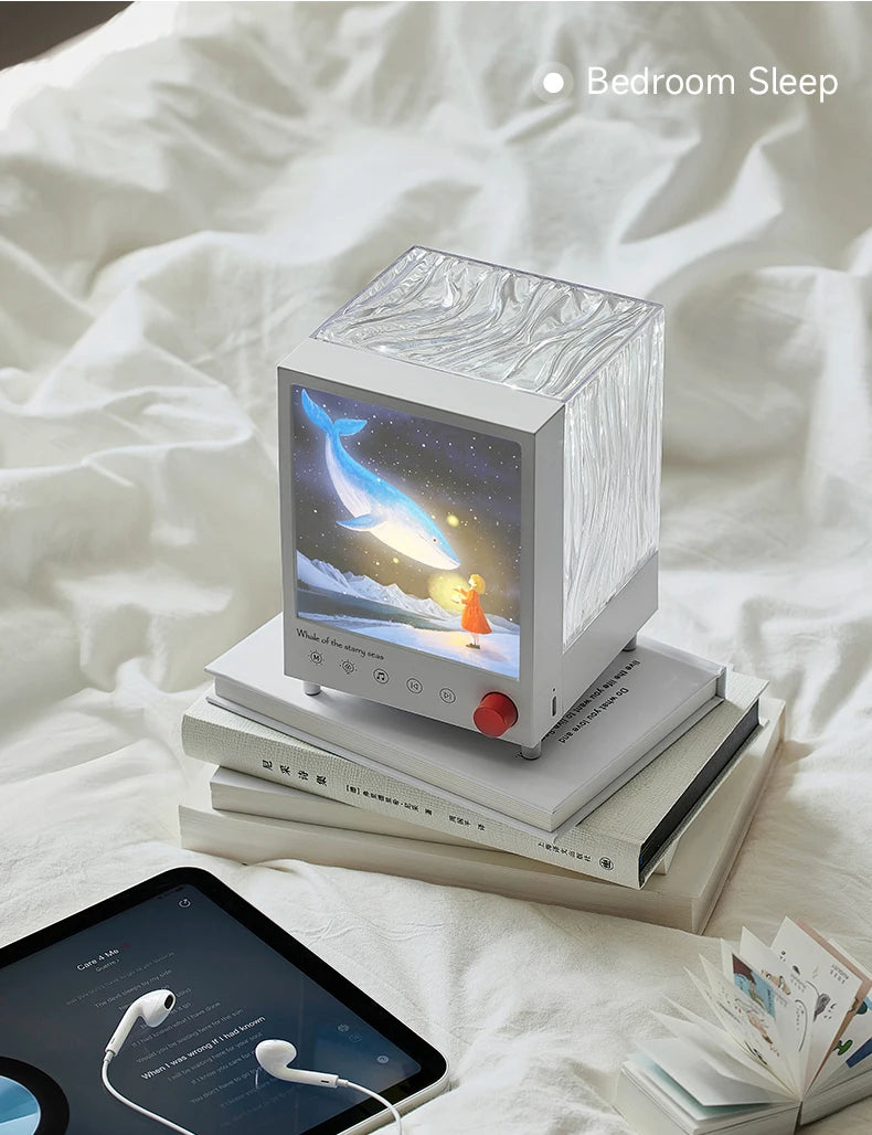 Aurora Box Projector Night Light Bluetooth Ambient Light