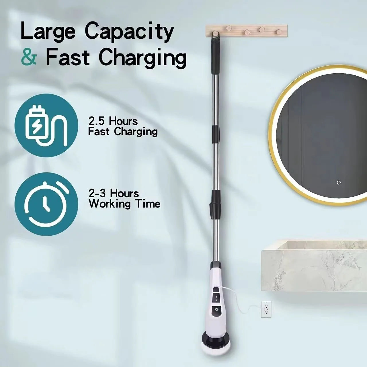 Electric Cleaning Brush Multifunction Tool