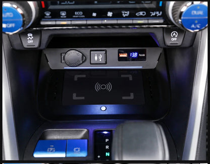 Suitable for 20-25 RAV4 car phone wireless chargers