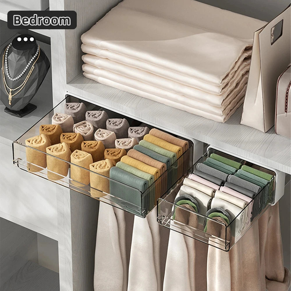 Drawer Storage Box Under Table