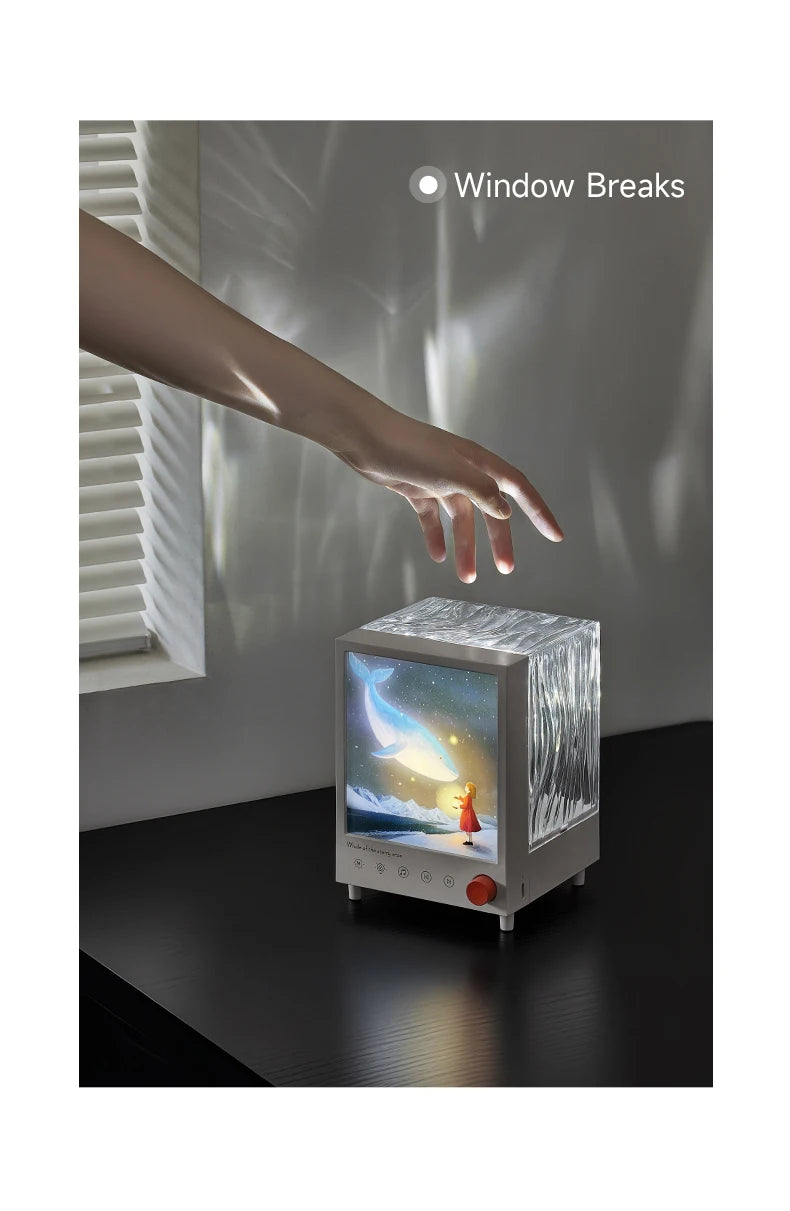 Aurora Box Projector Night Light Bluetooth Ambient Light