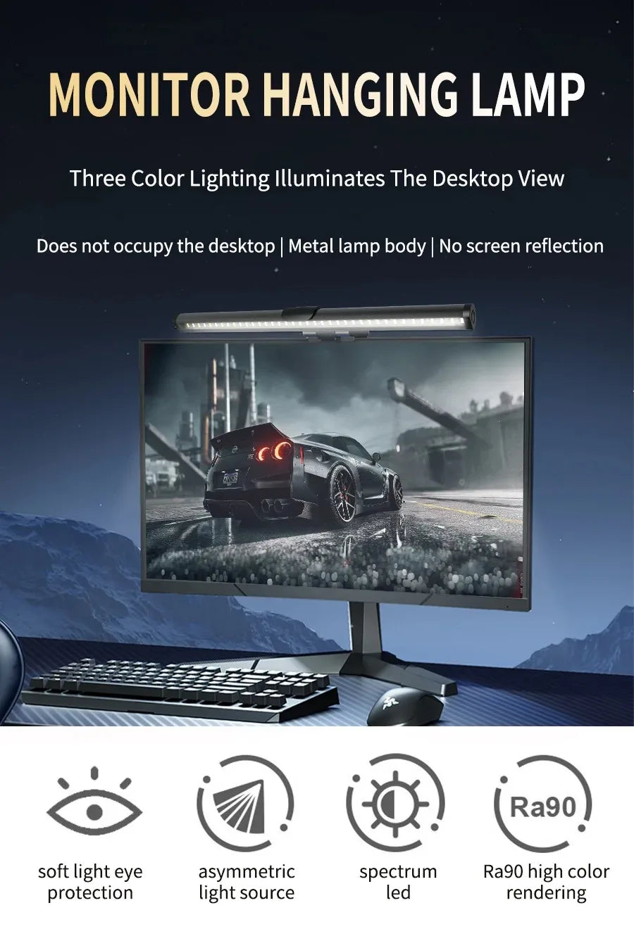 Monitor Light Bar RGB LED Liaht Bar Monitor Screen