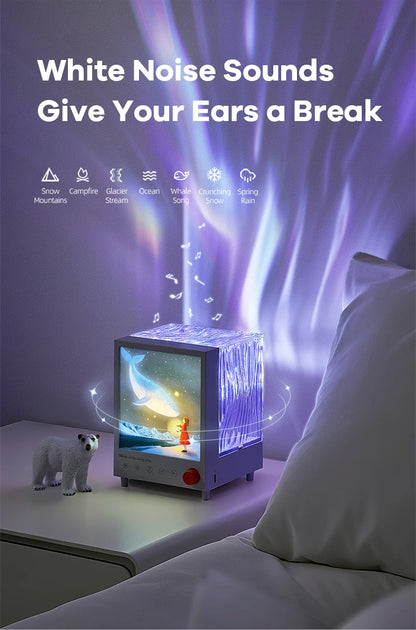 Aurora Box Projector Night Light Bluetooth Ambient Light