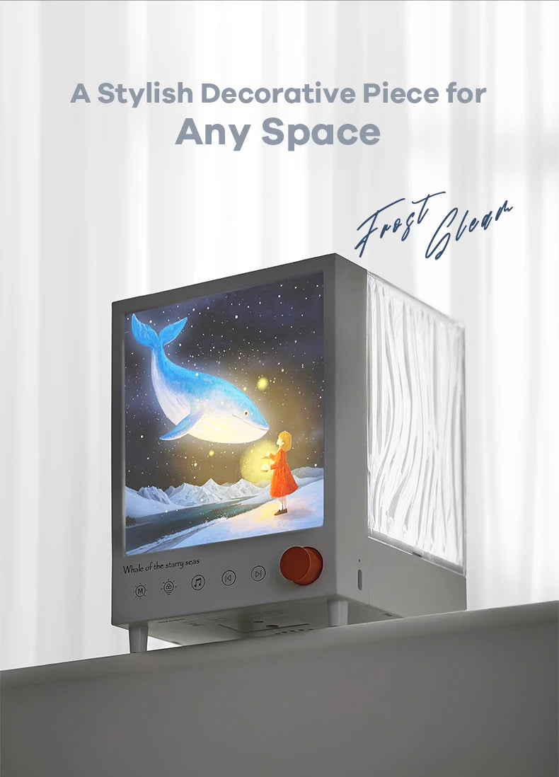 Aurora Box Projector Night Light Bluetooth Ambient Light