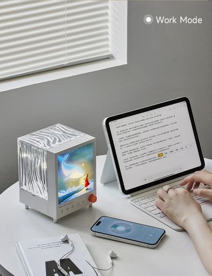Aurora Box Projector Night Light Bluetooth Ambient Light
