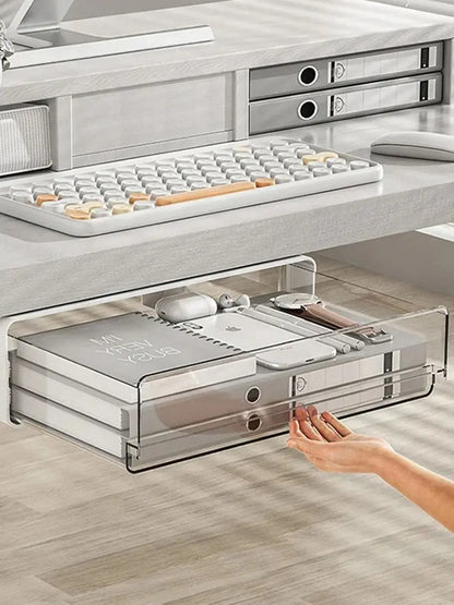 Drawer Storage Box Under Table
