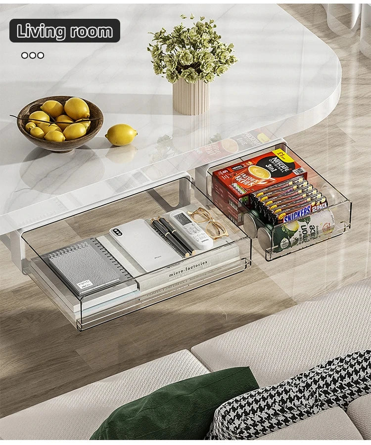 Drawer Storage Box Under Table