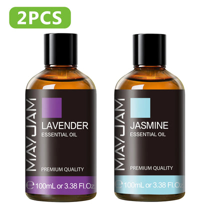 100ML Pure Plant Essential Oil Mint Bergamot Patchouli