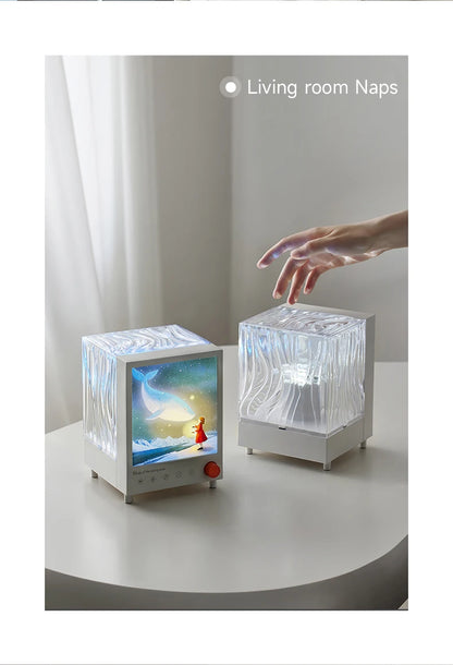 Aurora Box Projector Night Light Bluetooth Ambient Light