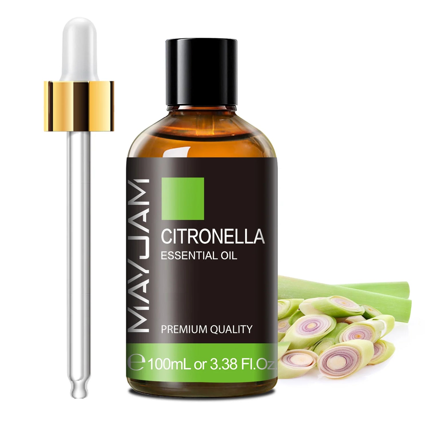 100ML Pure Plant Essential Oil Mint Bergamot Patchouli